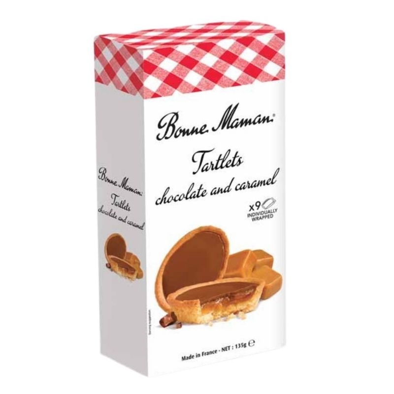 Bonne Maman petite tartlets french petit tartelettes citron lemon framboise raspberry chocolate caramel tartlets Paris