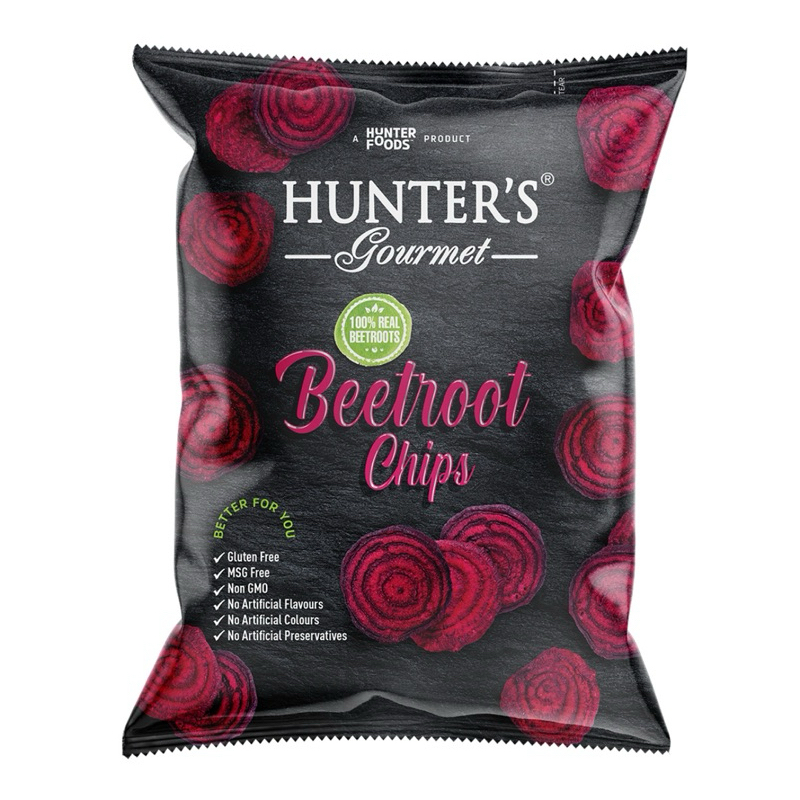 Hunter’s Gourmet Beetroot Chips Snap Pea Mixed Vegetable Chips
