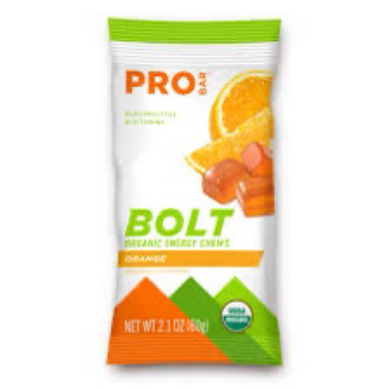 Probar bolt energy protein bar raspberry orange