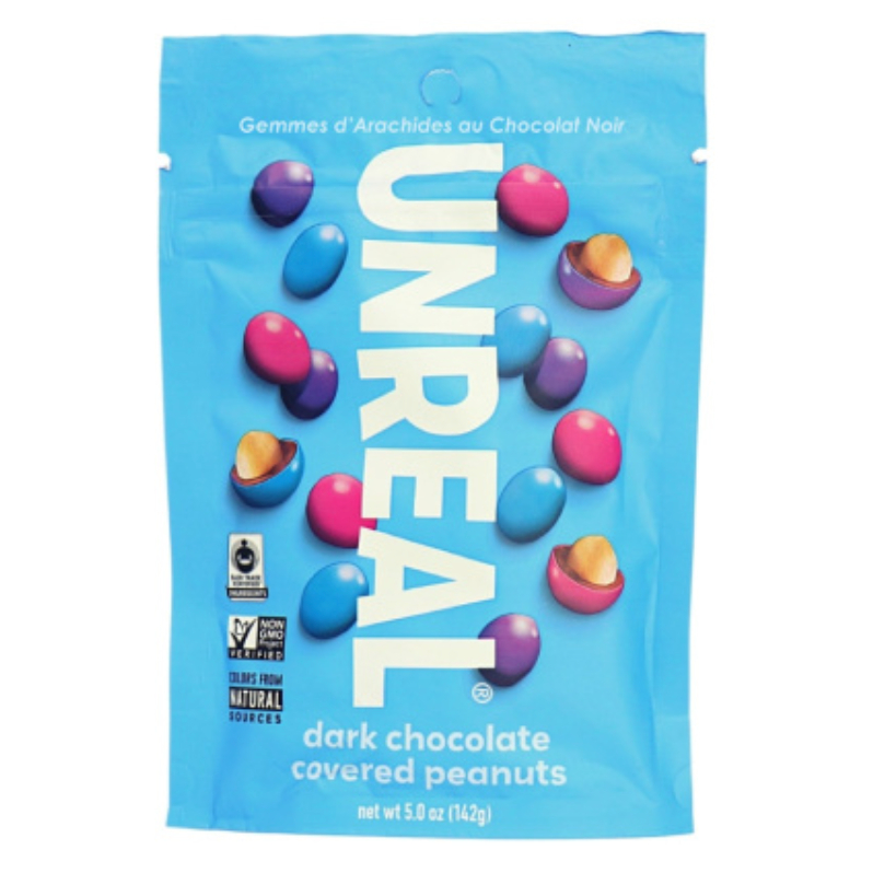 Unreal Milk Chocolate | Dark Chocolate Peanut | Crispy Quinoa Gems