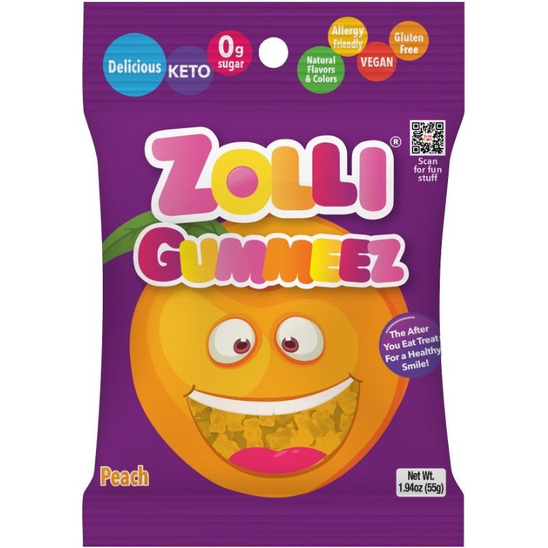 Zolli Gummies Variety Delicious Zero Sugar keto friendly fruit gummies soft fruity gummies candy keto gluten free vegan