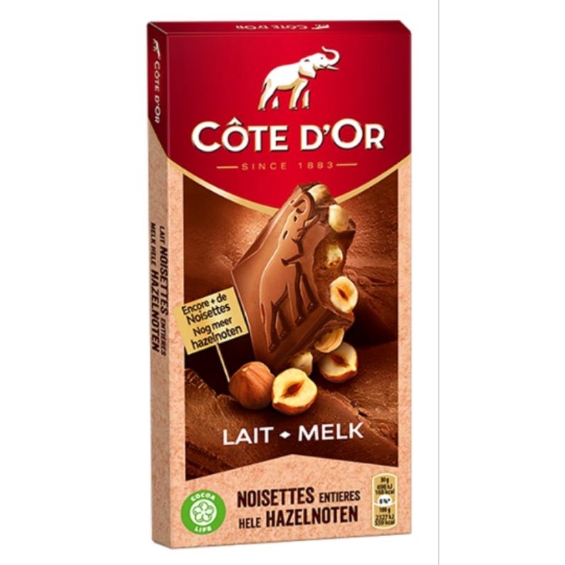 Belgium Cote D'Or dark milk chocolate bars Cote D'Or Belgian Milk Chocolate Cote d'Or Belgian Milk Extra Dark Chocolate