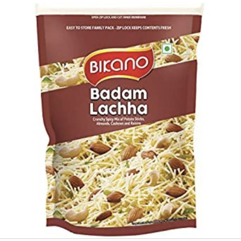 Bikano kashmiri mixture badam lachha kaju mixture mixed flour noodles but snack tidbits beer drinking snack Indian India