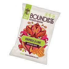Boundless Activated Chips Sea Salt Smoky Bacon Chipotle Lime 80g
