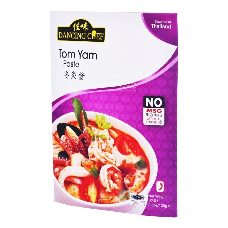 Dancing Chef Tom Yam Paste 佳味 冬炎酱 tom yam Thai food premix sauce cooking made easy master chef Tom yam paste