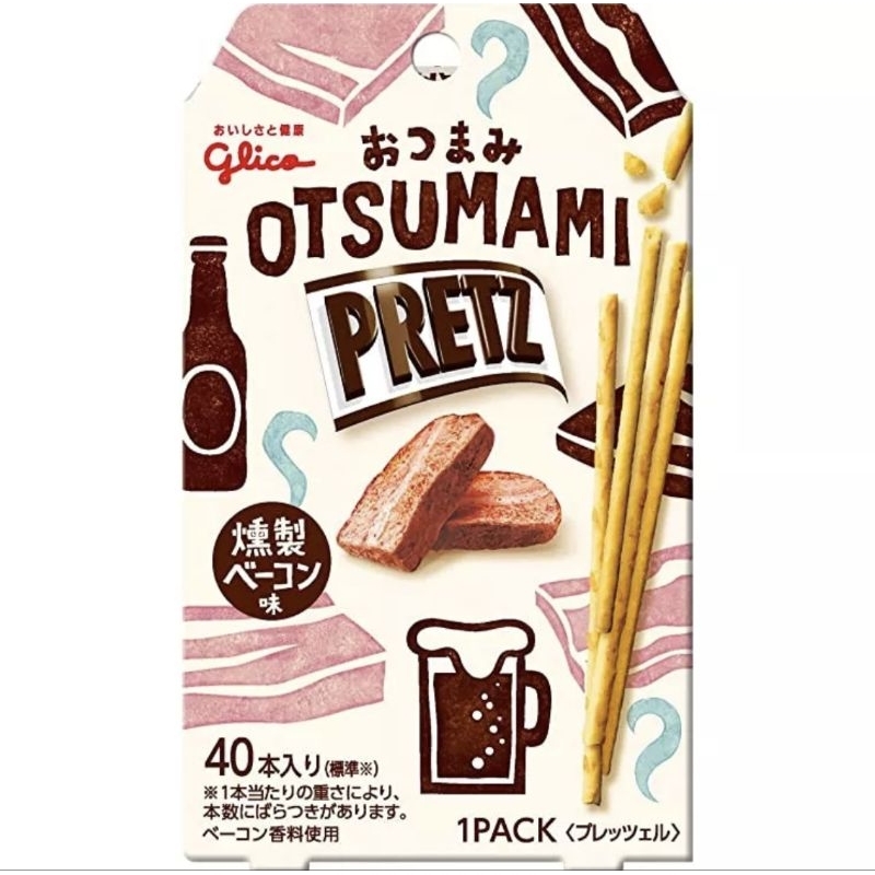 Ezaki Glico Otsumami Pretz stick pocky pretzel stick spam flavoured cheese sticks pocky smoked cheese biscuit cracker