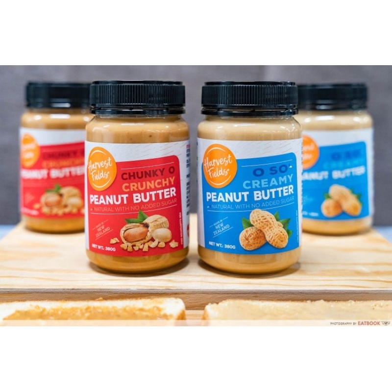 Harvest field creamy crunchy peanut butter bread jam spread breakfast butter spread natural peanut butter smooth spread
