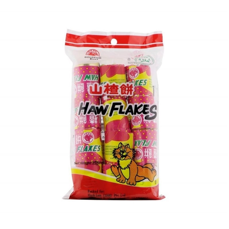 Hawflakes candy sweet 山楂 party pack favours pinata fillings Chinese candy sweet sour hawflakes tidbits 12 pieces