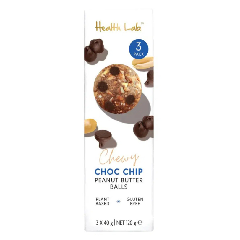 Health Lab White Peanut Butter Balls Lamington Raspberry Jam Filled Balls