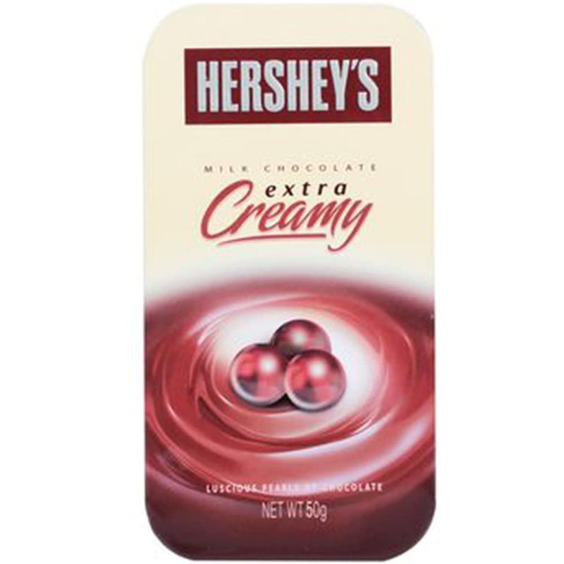 Hershey's dark chocolate milk chocolate balls Hershey's chocolate pearls tin wholesale supplier canteen purchaser
