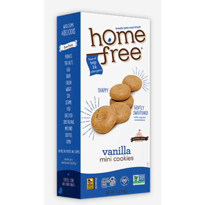 Home Free Gluten Free Vanilla Mini Cookies