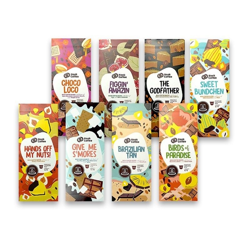 Hook Coffee capsules shotpods 10 Nespresso compatible capsule Nespresso machine capsule beverage barista coffee pods