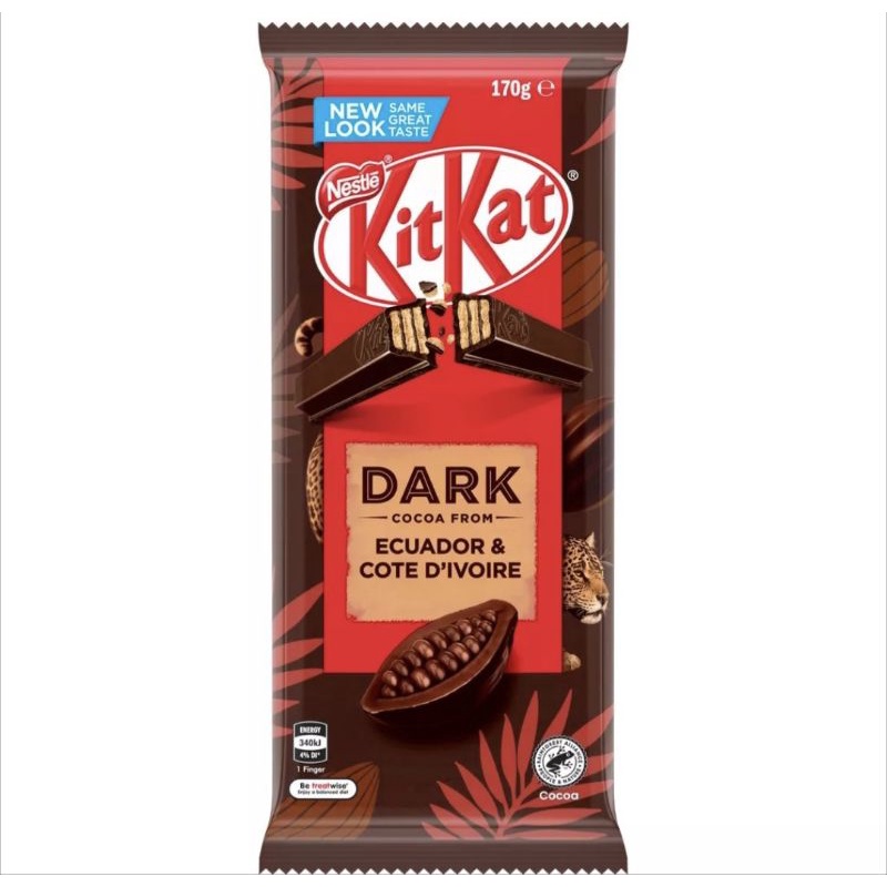 Kitkat chocolate bar dark chocolate Kit Kat Bars Ecuador & Cote d'ivoire milk chocolate bars chocolate candy bars