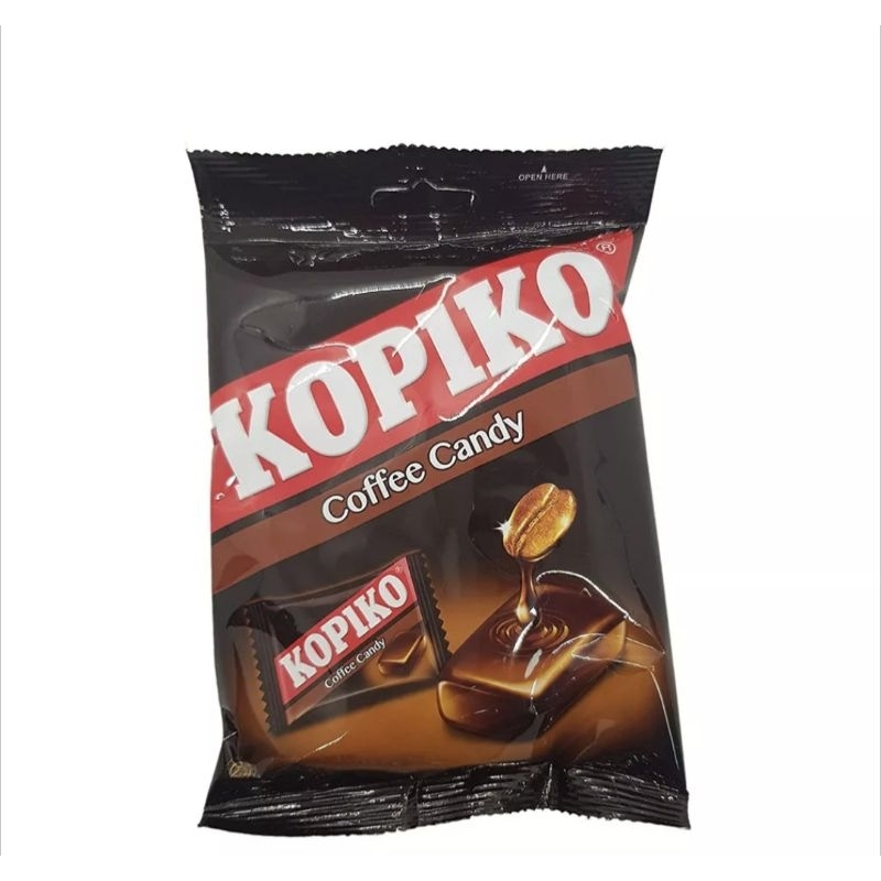 Kopiko coffee candy hard coffee candy cappuccino candy sweet 175g old school traditional sweets pinata filler party pack