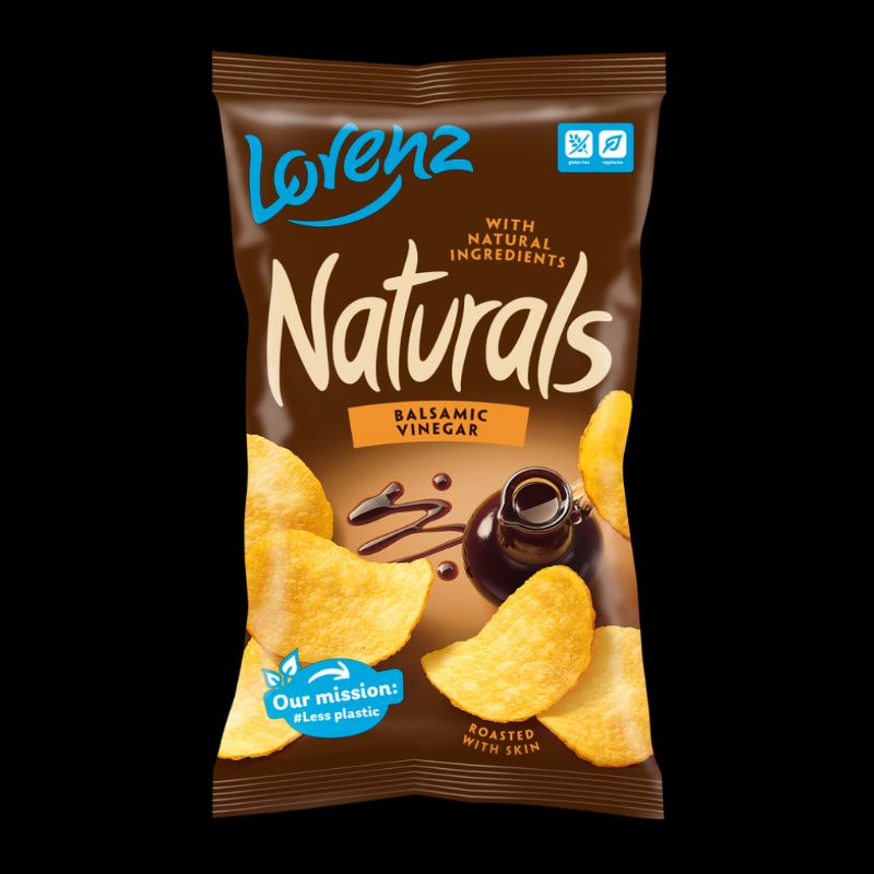 Lorenz Naturals roasted potato crisp all natural potato chips assorted flavoured chips drinking bar snacks 100g