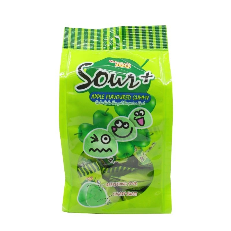 Lot 100 sour+ soft gummy sweets candy soft gummies fruity gummy wholesale pinata Halloween CNY auspicious sweet tray