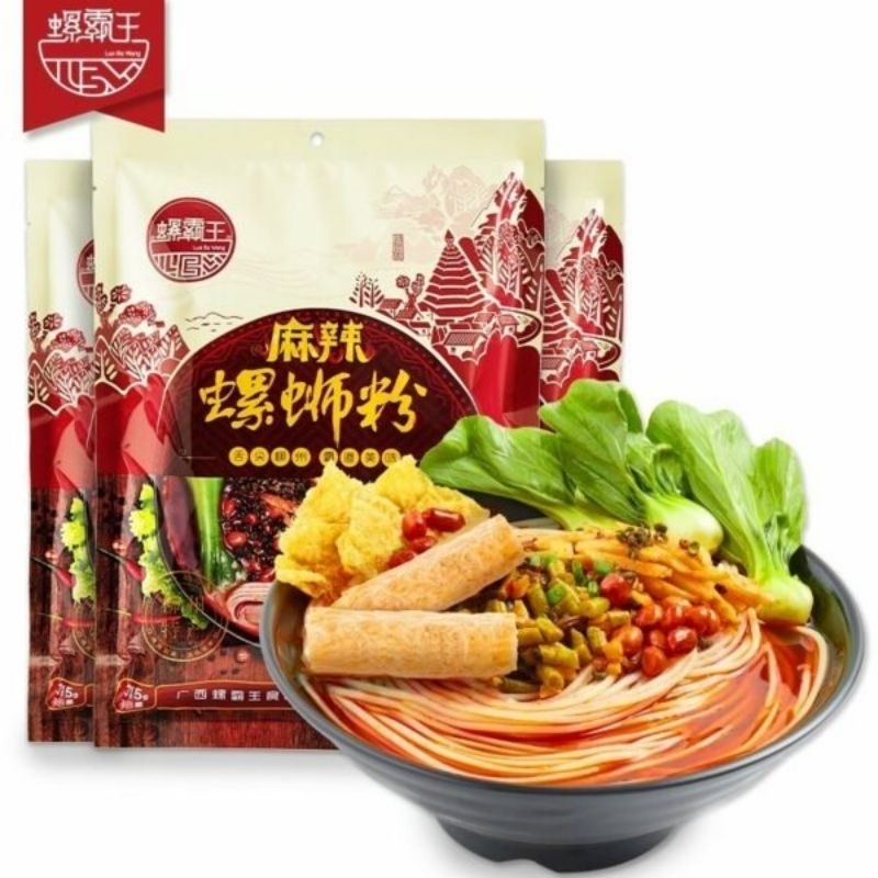 Luo Bawang Original Snail Noodle 280g螺霸王螺蛳粉 china super instant noodles vermicelli Chinese noodles