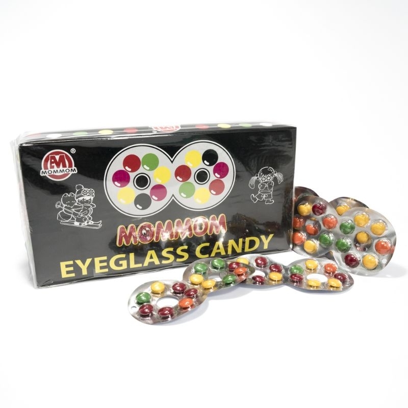 Mommom eyeglass chocolate candy provision shop wholesale supplier candy supplier pop mom old school traditional candy