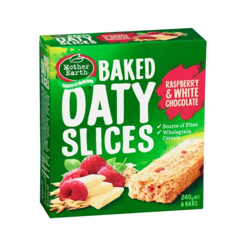 Mother Earth baked oaty slices chocolate chip apricot chocolate baked oat slices energy bars high fiber energy oatmeal
