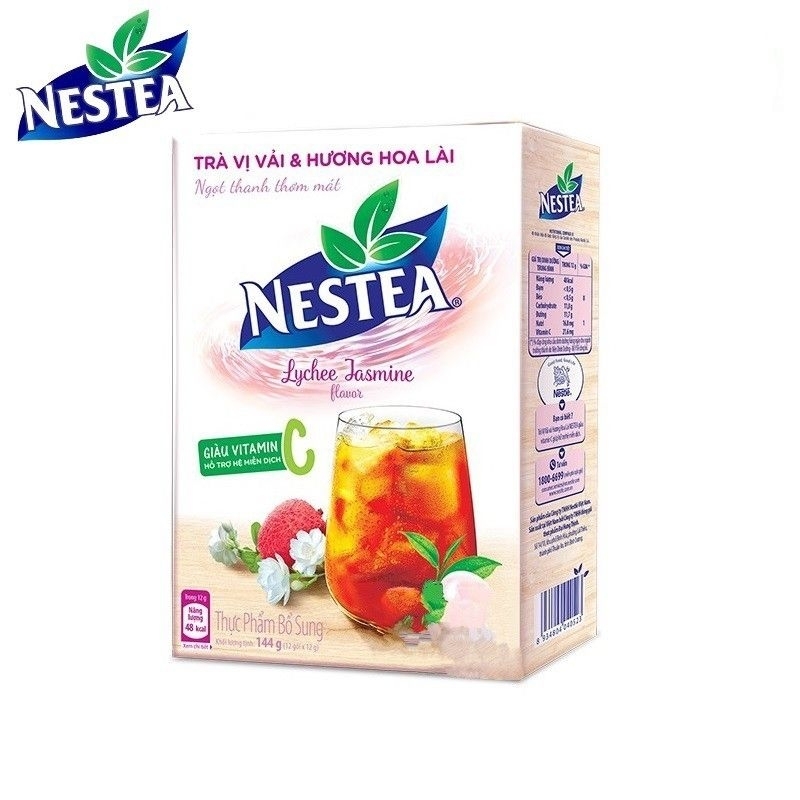 Nestea lemon jasmine fruit flavor tea black tea fruit flavoured black tea powder Lychee jasmine tea