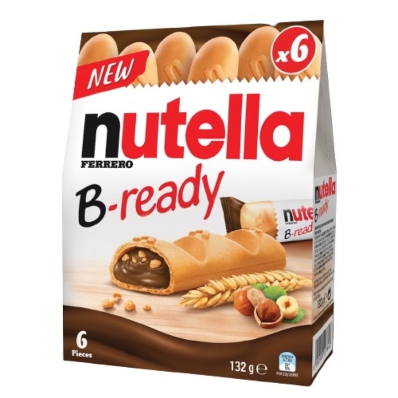 Nutella Bready chocolate bread sticks bread bar chocolate Nutella bar hazelnut chocolate Bready biscuits bites hazelnut