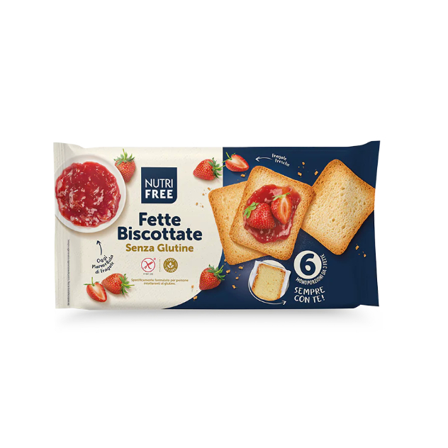 Nutrifree Fette Biscottate senza gluten free