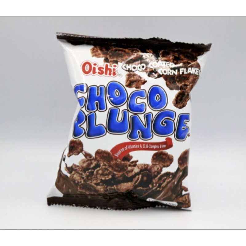 Oishi chocolate plunge chocolate cereal tidbits chocolate snack canteen snacks wholesale snacks party pack favour pinata
