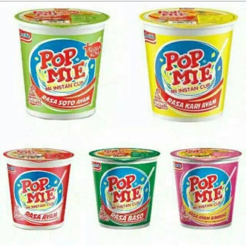 Pop Mie Indonesian Indo mee maggie mee instant noodles Batam Maggie pop Mie instant cup ramen noodles bawang noodles