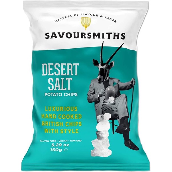 Savoursmiths british potato crisp luxurious hand cookies British chips with style potato chip savoury smiths potato chip