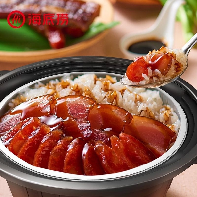 Self heating claypot rice 自热米饭锅饭 waxed meat claypot rice self heating china instant packaged food self thermal heating