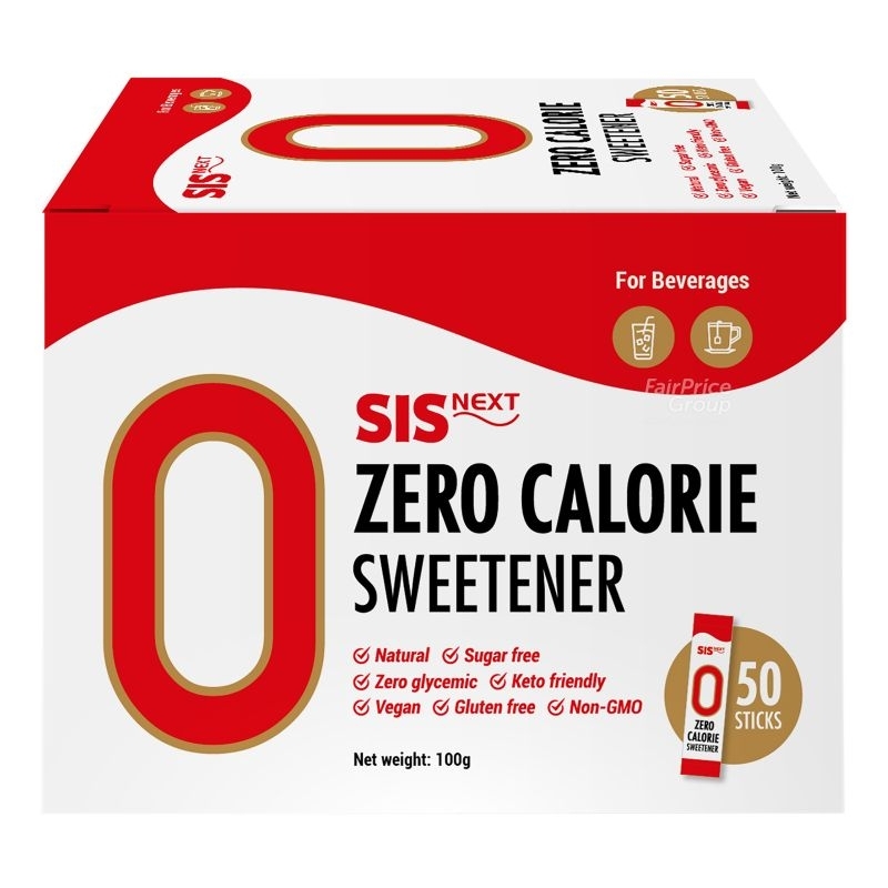 SIS zero calories sweetener sugar blend plant based Stevia sweetener sugar low calories healthy bakes