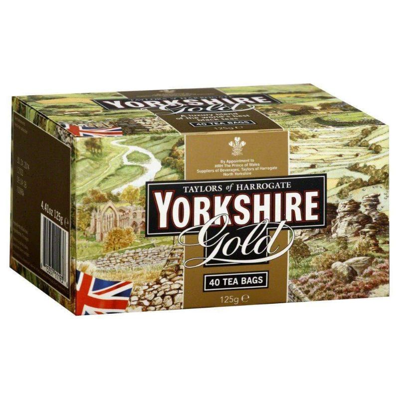Taylors of Harrogate Yorkshire tea individual English teabags black tea breakfast tea beverage drinks