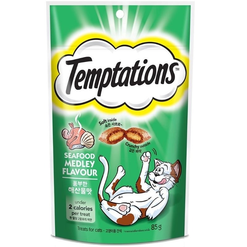 Temptations cat food dry food dry cat kibbles adult cat treats salmon tuna cat food treats biscuits