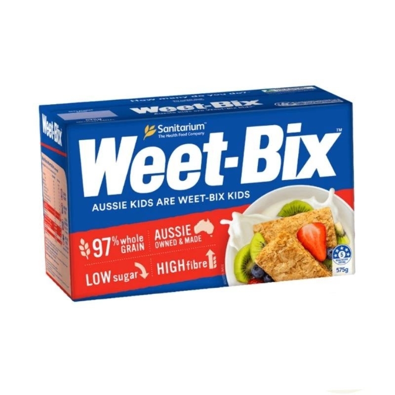 Weet-Bix New Zealand No.1 wheat wholegrain breakfast cereal Sanitarium Health food company Australian wholegrain cereal