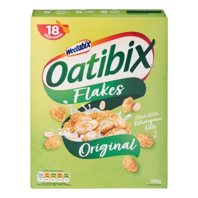 Weetabix Oatibix flakes breakfast cereal cornflakes healthy snacking tidbits breakfast 100% wholegrain wheat cereal
