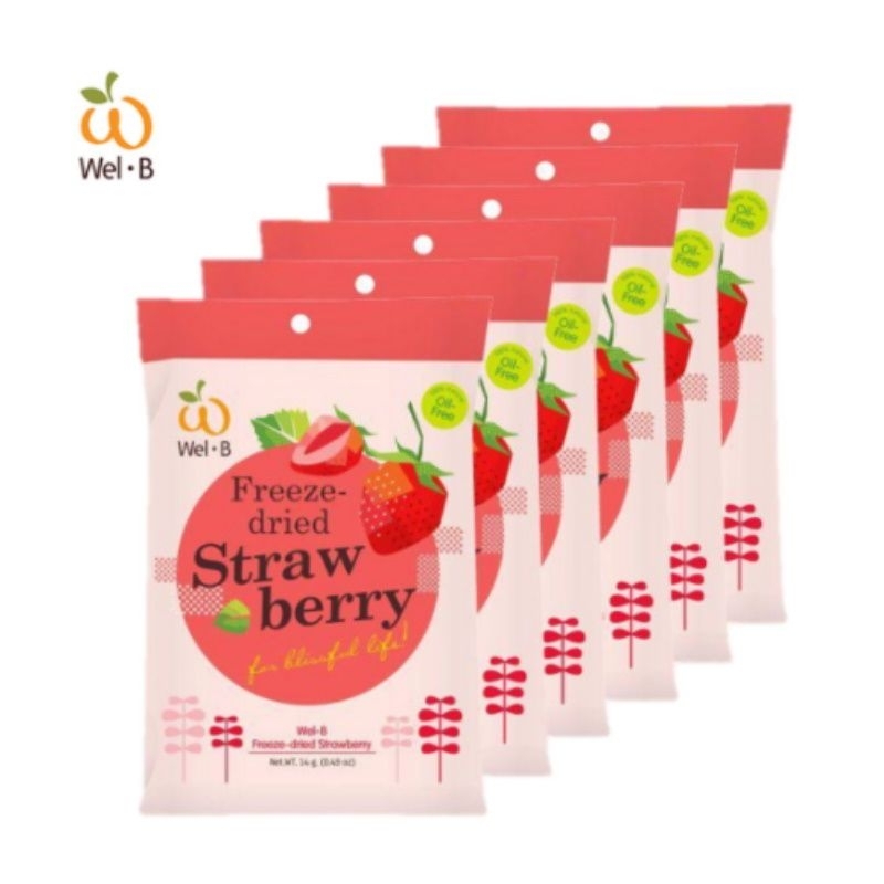 Wel.B baby bted freeze dried fruits toddler baby led weaning baby freeze dried fruits healthy snacks fruit chip children