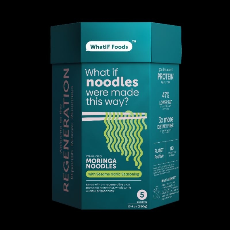 WhatIf food healthy moringa noodles protein noodles health food noodles sesame garlic moringa noodles